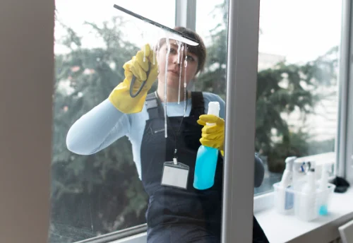 Nettoyage de vitres intérieures et extérieures à Saint-Jean-Chambre